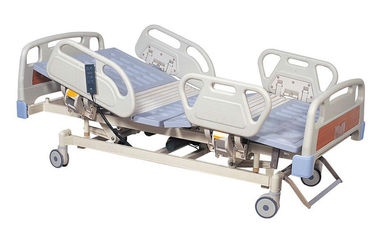 تخت ICU بیمارستان Electric Hospital 700mm ABS Headboard For Patient Steel Frame