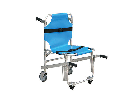برانکارد صندلی سبک و پایین آلیاژ آلومینیوم برای کمکهای اولیه ، برانکارد صندلی چرخدار پله