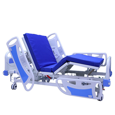 تجهیزات پزشکی قابل تنظیم چند منظوره از جنس استنلس استیل 3 لنگ دستی تخت ICU بیمارستانی تاشو