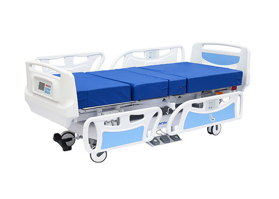 صفحه لمسی کنترل کننده الکتریکی بیمارستان ICU تختخواب دو ستونی برای ارتفاع عمودی