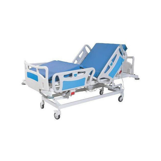 ABS Side Rail ارزان پزشکی قابل حمل 5 کاره ICU تخت بیمارستانی برقی