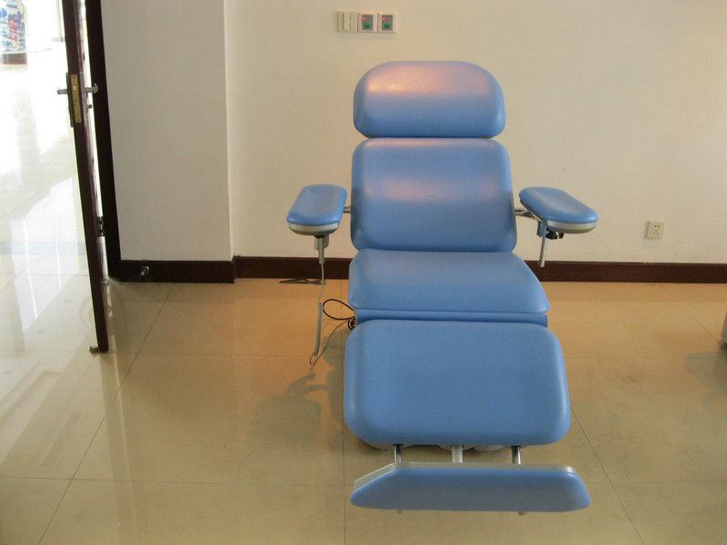 ضد زنگ فولاد تاشو صندلی اهدا کننده خون پزشکی برای بیمار بیمار