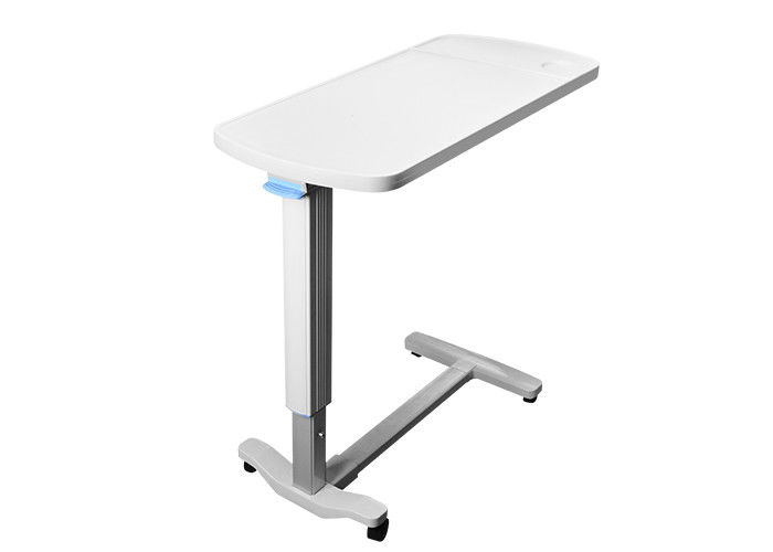 میز پلاستیکی پزشکی قابل حمل با ارتفاع قابل تنظیم برای استفاده از بیمارستانی بیمار