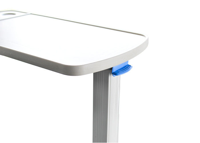 میز پلاستیکی پزشکی قابل حمل با ارتفاع قابل تنظیم برای استفاده از بیمارستانی بیمار