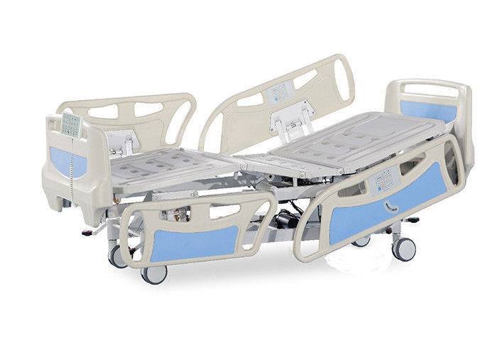 تختخواب ICU بیمارستان اتوماتیک با بخش گسترده ای از پا و کنترل کننده مرکزی پنل