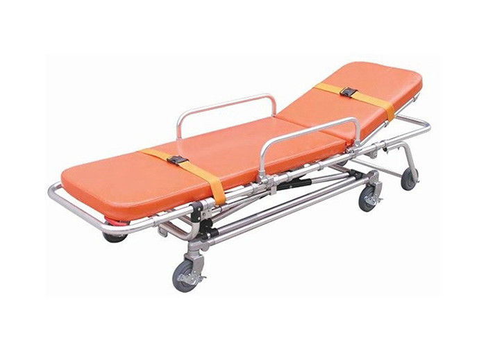 برانکارد آمبولانس بیمار تاشو با پشتی قابل تنظیم